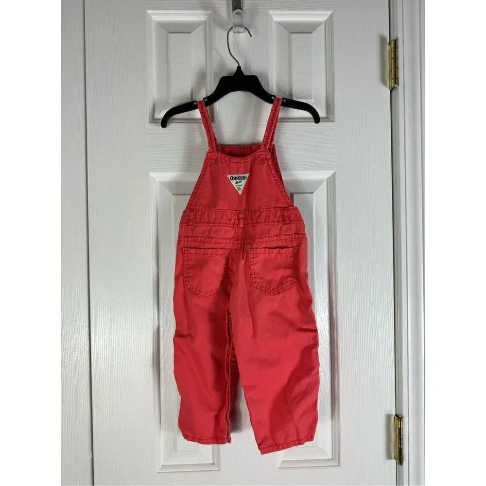 Oshkosh Girls Overalls Size 18m